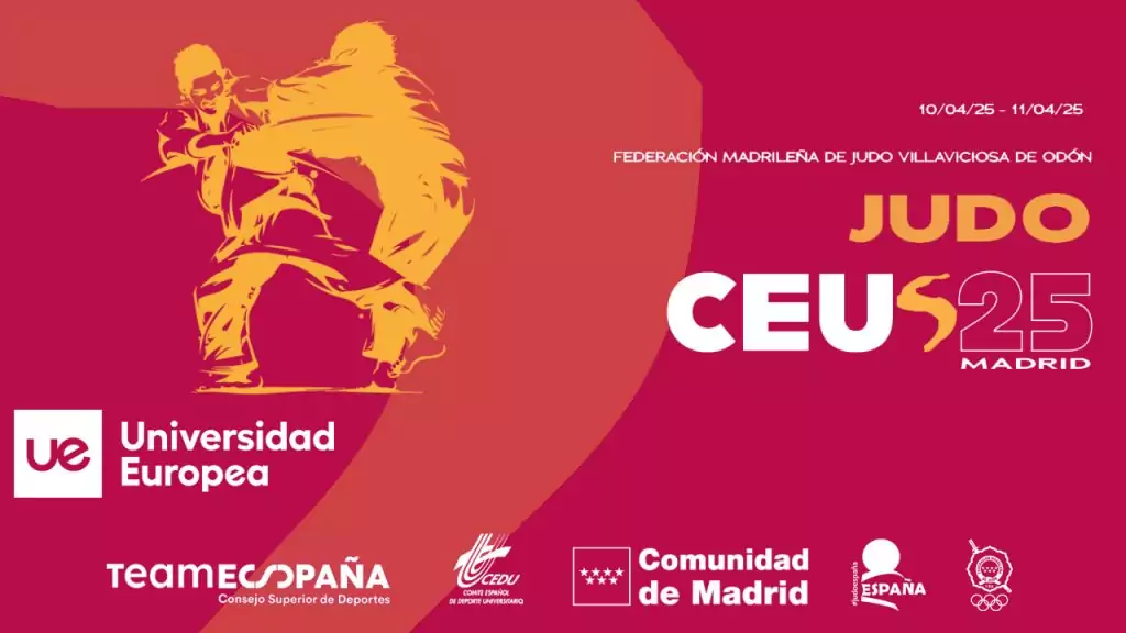 6 MEDALLAS en el Campeonato de España de Judo Universitario. 11-04-25